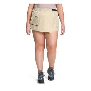 The North Face Paramount Plus Womens Skort Gravel Beige Size 16W